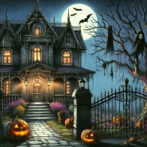 Haunted House Coloring Book - Part 3